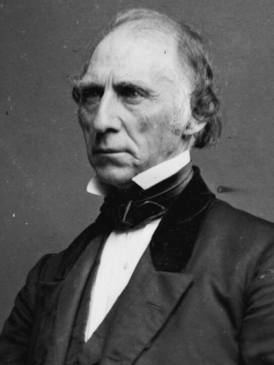 Anson P. Morrill, photographed by Mathew Brady (Library of Congress, Brady-Handy Collection, public domain, via Wikimedia Commons)